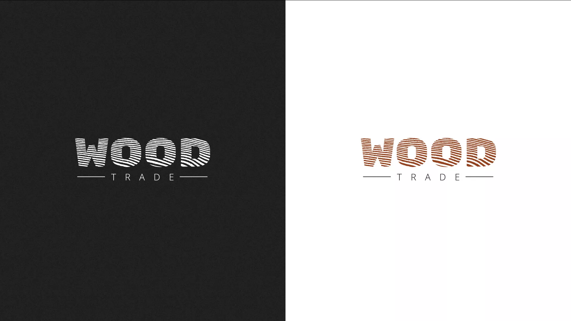 Разработка логотипа для компании «Wood Trade» в Бологом