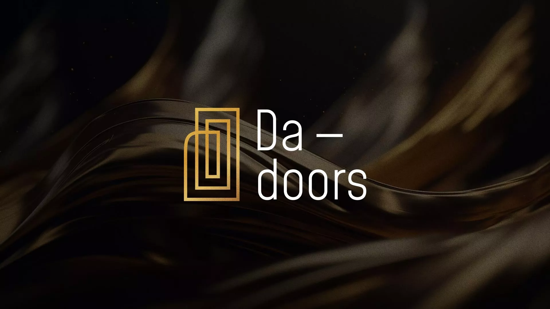 Разработка логотипа для компании «DA-DOORS» в Бологом