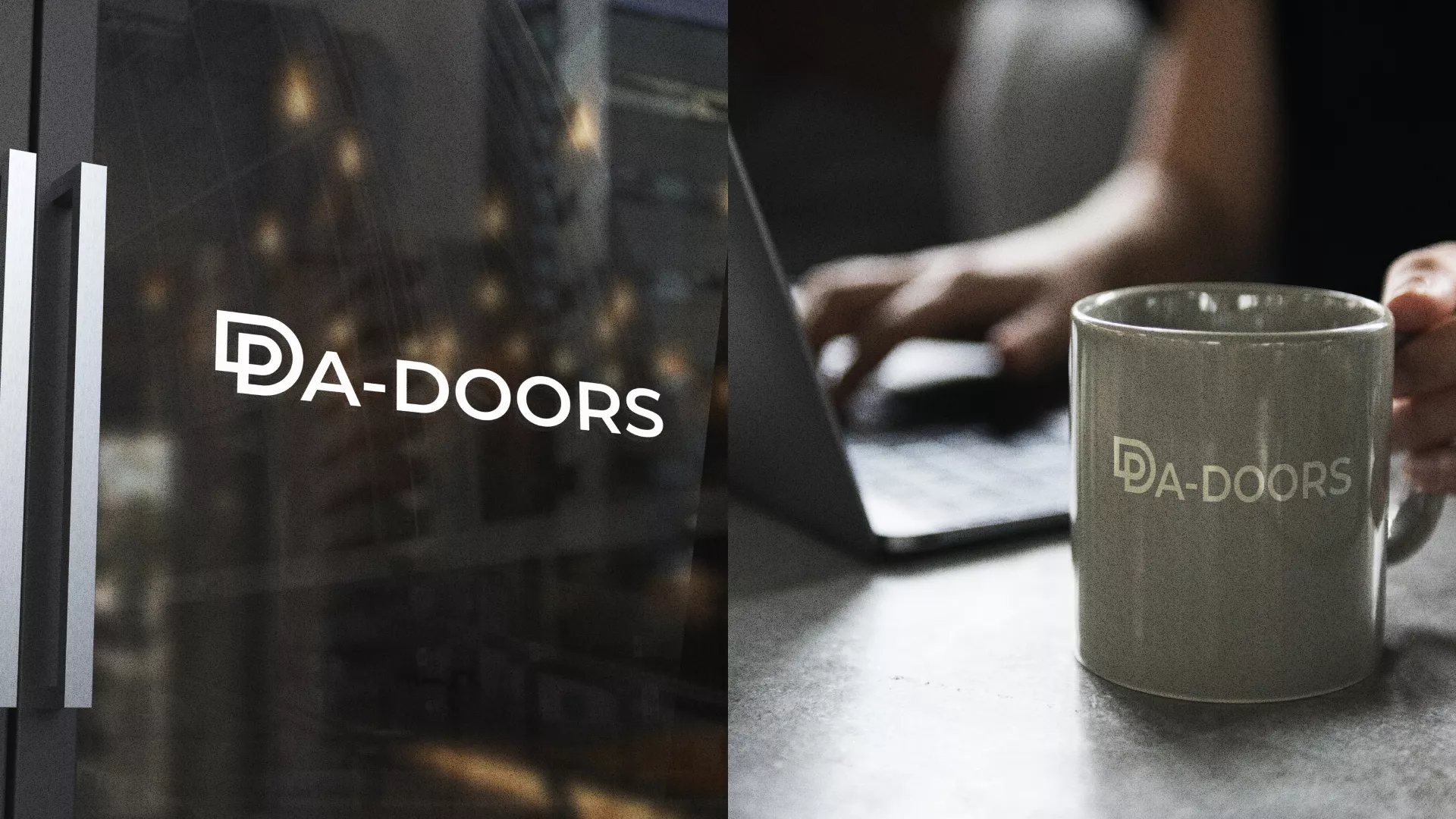 Создание логотипа компании «DA-DOORS» в Бологом